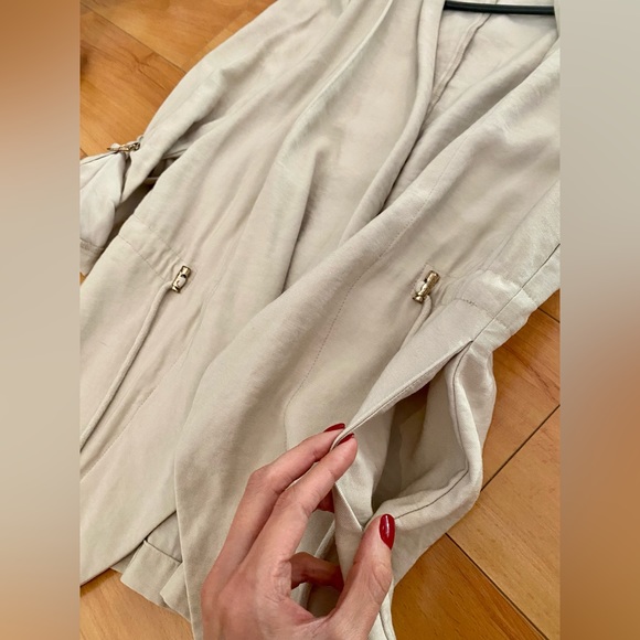 Zara Relaxed Fit Drawstring Jacket | Size XS - Picture 8 of 13